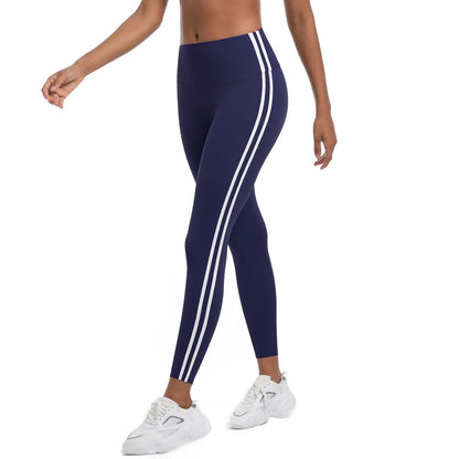 Second Skin Leggings - Athletic Striped