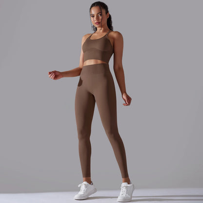 Curve & Flow Set - Brushed Fabric Moisture-Wicking