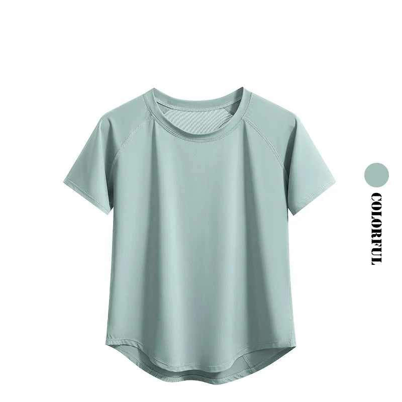 Women’s Yoga Top | Quick Dry Breathable Gym T-Shirt
