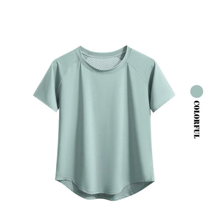 Women’s Yoga Top | Quick Dry Breathable Gym T-Shirt