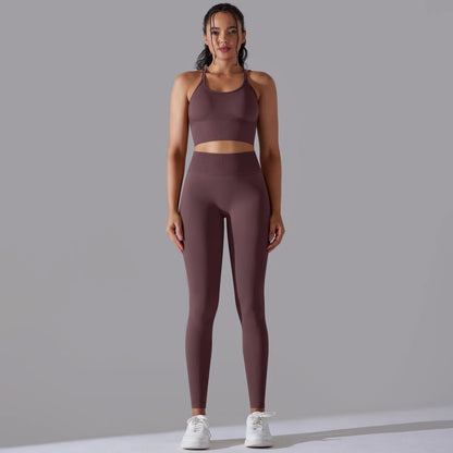 Curve & Flow Set - Brushed Fabric Moisture-Wicking