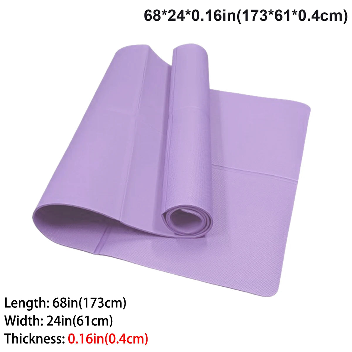 Foldable Yoga Mat | Eco Friendly EVA Travel Fitness Mat 3–6mm