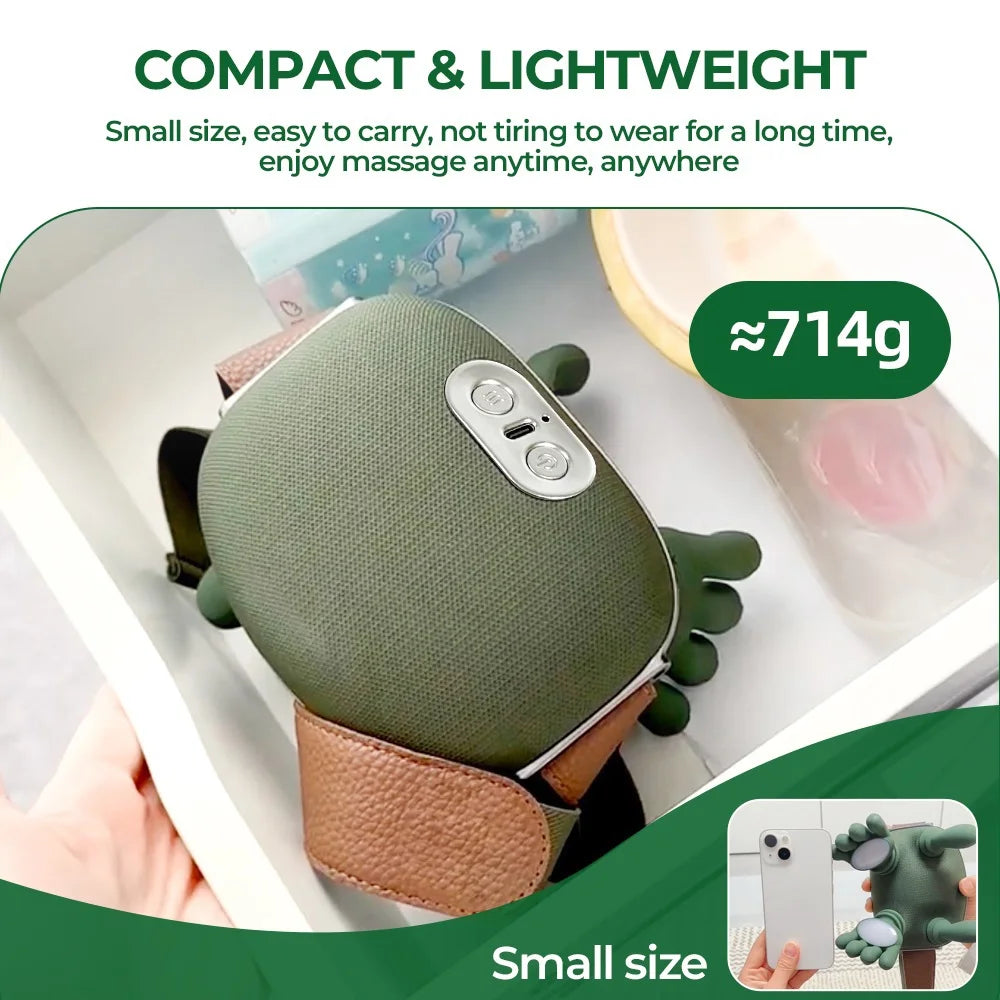 Bionic Finger Neck Massager Cervical Pillow Shoulder Massager Trapezius Shiatsu Kneading Muscle Body Leg Relax Massage Pillow