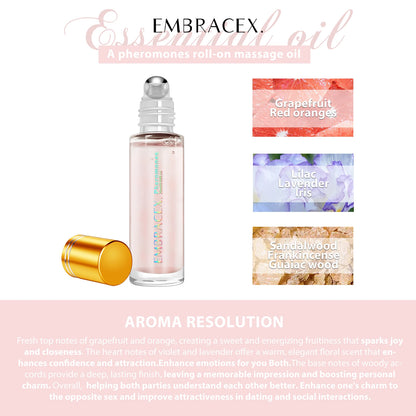 EMBRACEX Pheromone Perfume Oil | 20ml Roll On for Women