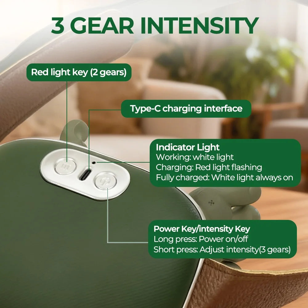 Bionic Finger Neck Massager Cervical Pillow Shoulder Massager Trapezius Shiatsu Kneading Muscle Body Leg Relax Massage Pillow