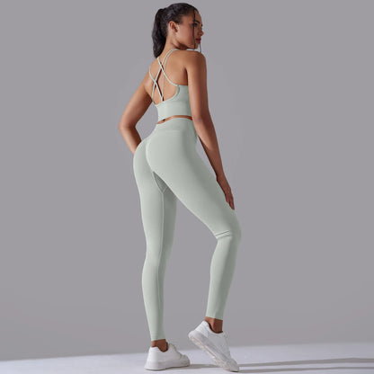 Curve & Flow Set - Brushed Fabric Moisture-Wicking