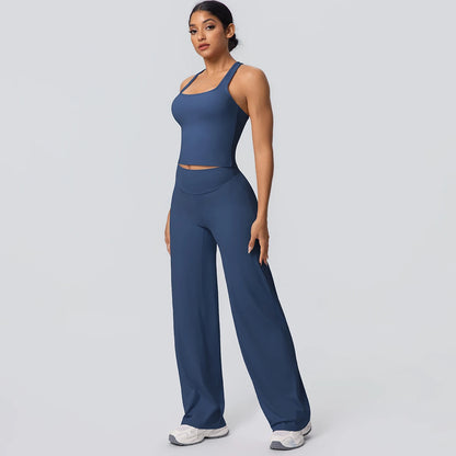 Aura Flow Set - Stretch Wide Leg Comfort