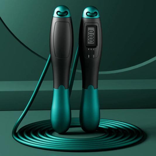 Adjustable Cordless Jump Rope with Counter Fitness Skipping Rope Gym Workout