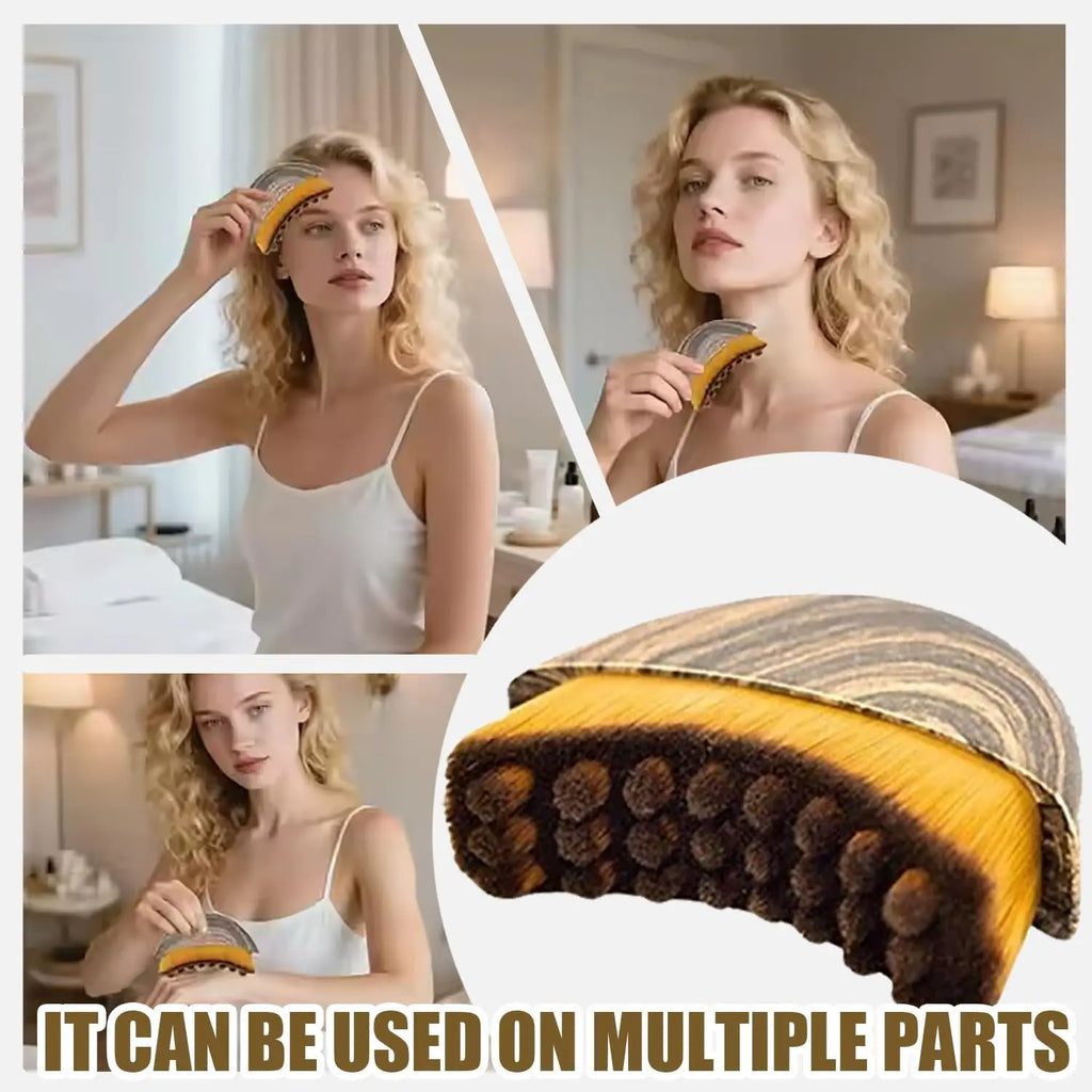 Lymphatic Contour Face Brush | Facial Drainage & Sculpting Tool