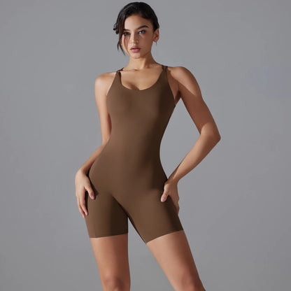 Curve & Flow Set - Butt Lift One Piece Jumpsuit