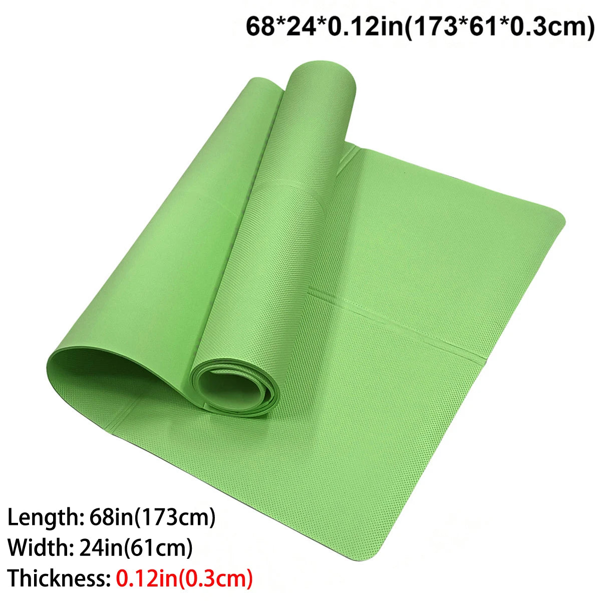 Foldable Yoga Mat | Eco Friendly EVA Travel Fitness Mat 3–6mm