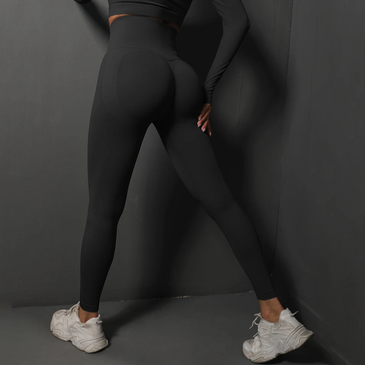 Sculpt & Flow Leggings – High Waisted Seamless Fit