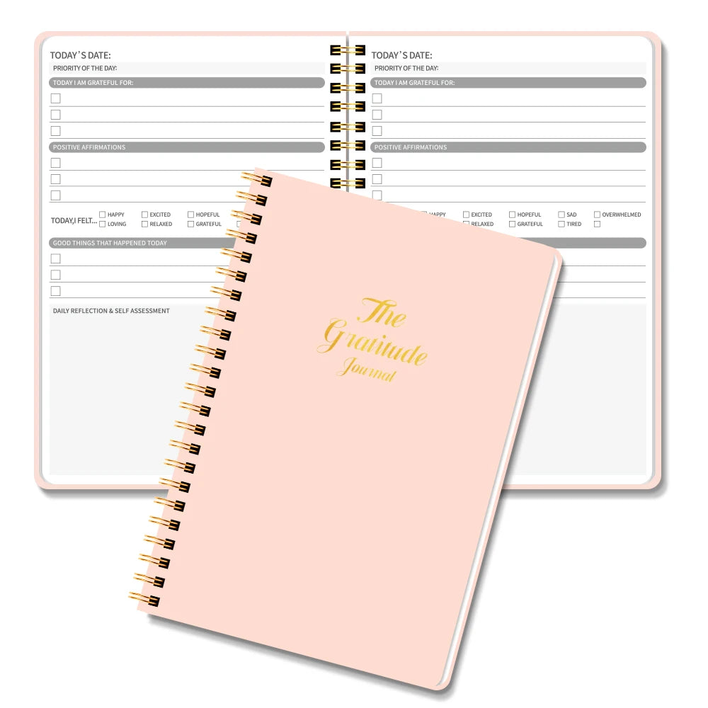 Gratitude Planner | Daily Mood Tracking Journal