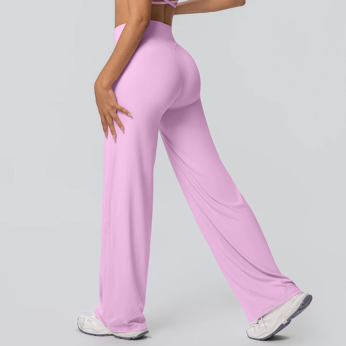 Sculpt & Flow Leggings - Quick Dry Wide Leg