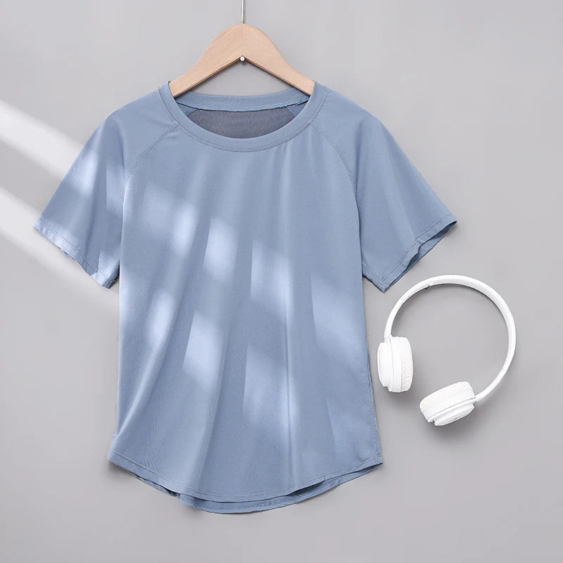 Women’s Yoga Top | Quick Dry Breathable Gym T-Shirt