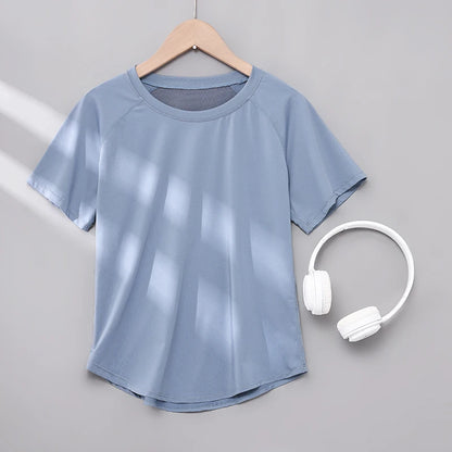 Women’s Yoga Top | Quick Dry Breathable Gym T-Shirt