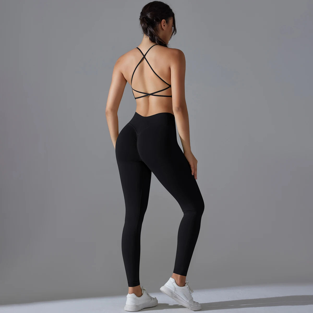 Women Yoga Sports Suit | Breathable Bra Leggings Set