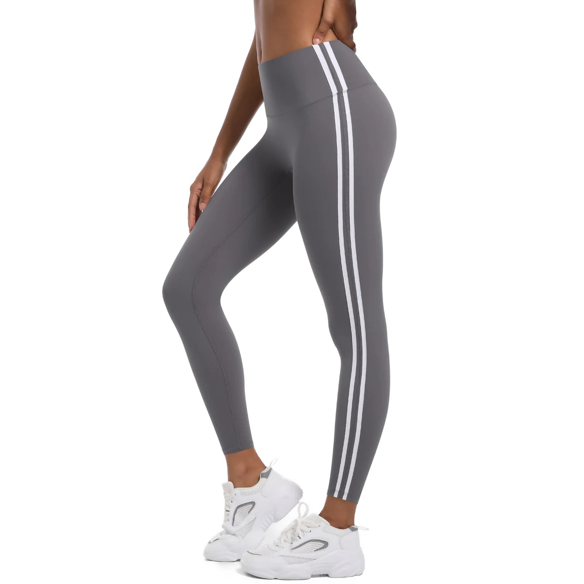 Second Skin Leggings - Athletic Striped