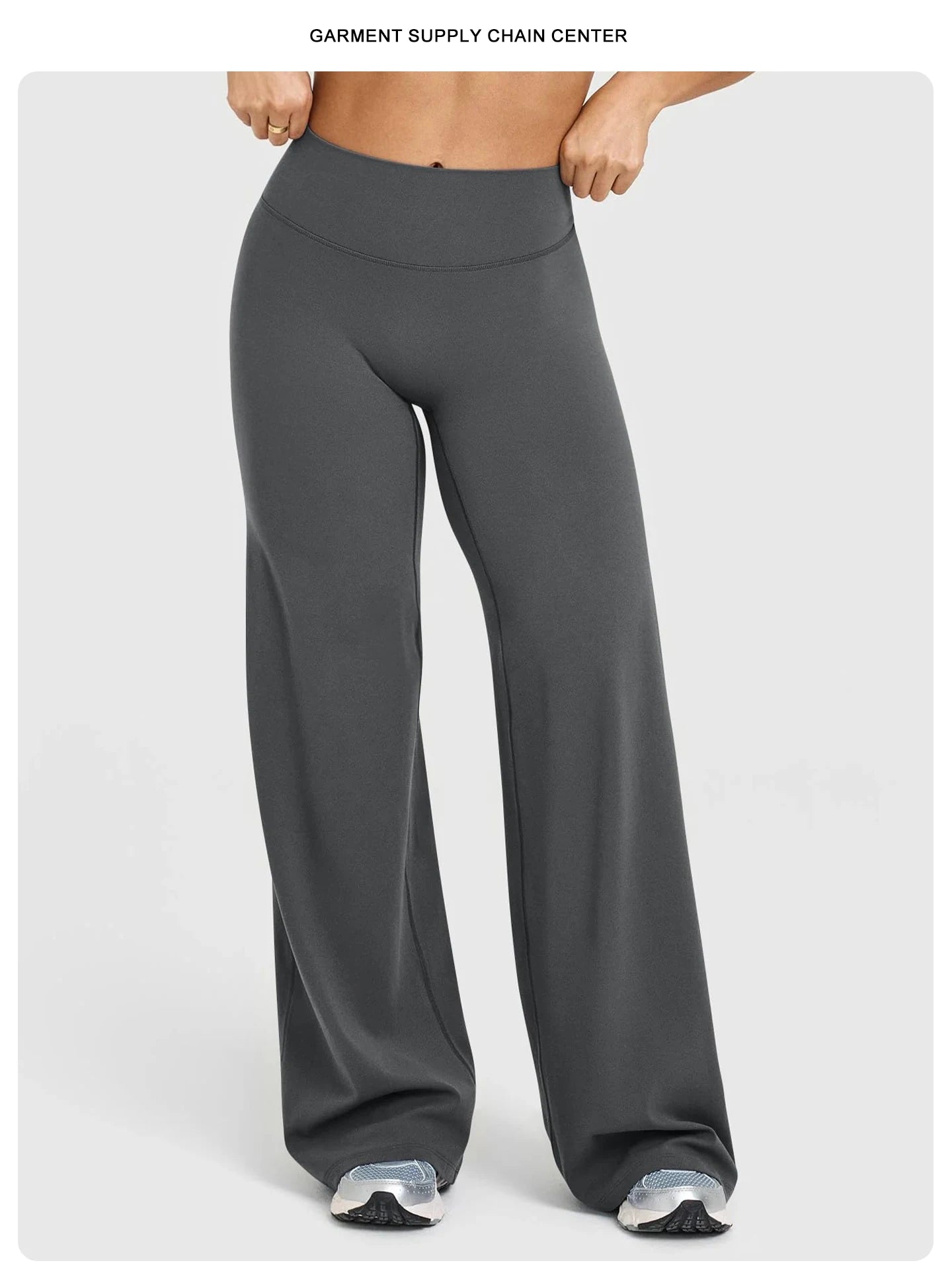Sculpt & Flow Leggings - Tummy Control Wide Leg