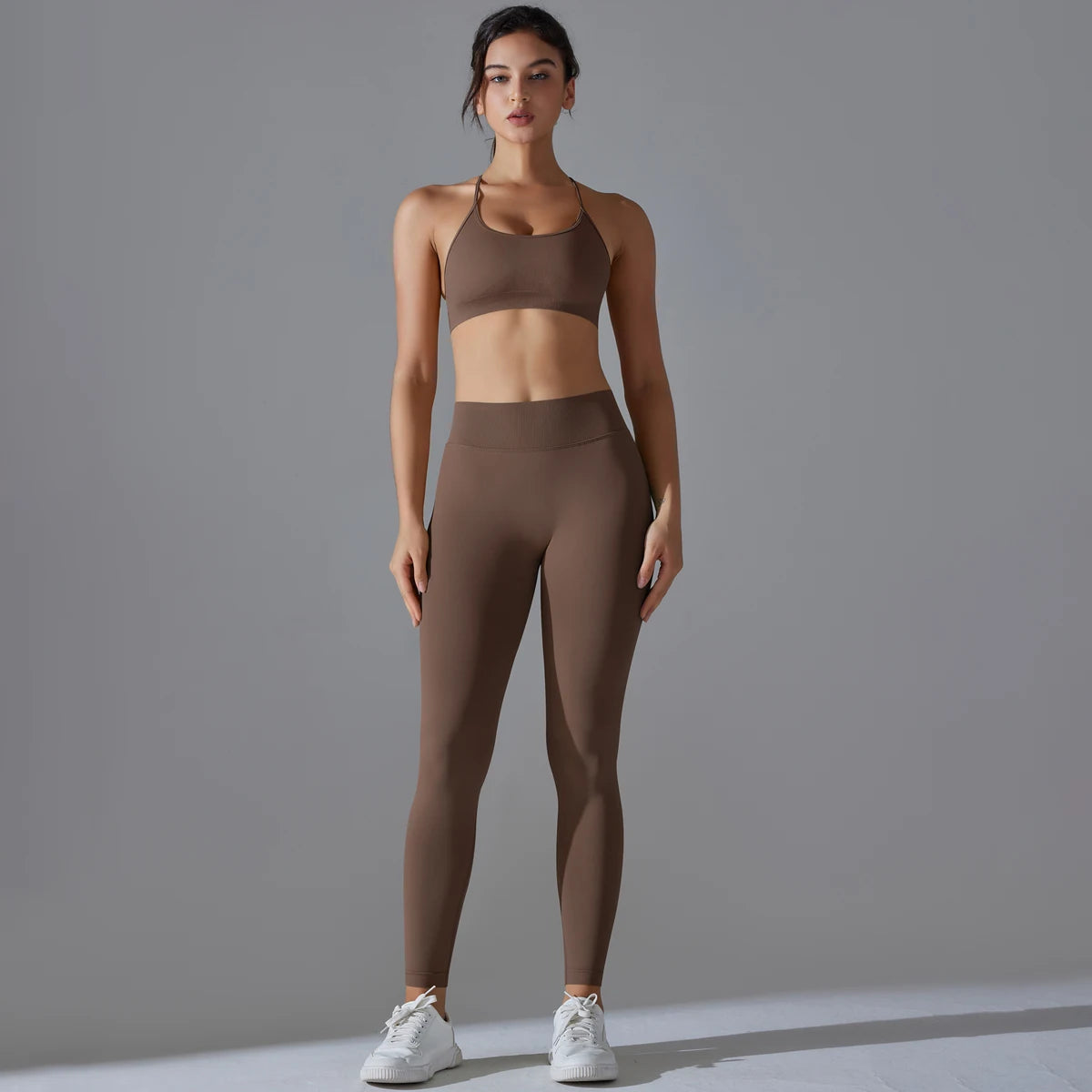 Women Yoga Sports Suit | Breathable Bra Leggings Set