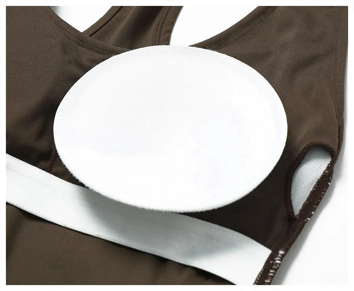 Women’s Yoga Jumpsuit | Push-Up Gym Pilates Workout Outfit