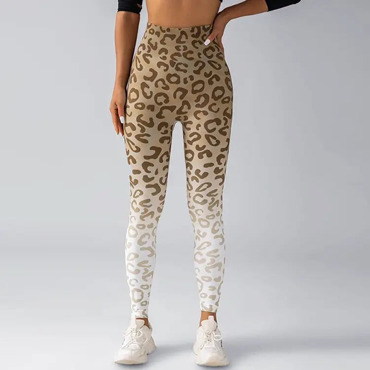 Second Skin Leggings - Blue or Pink Leopard