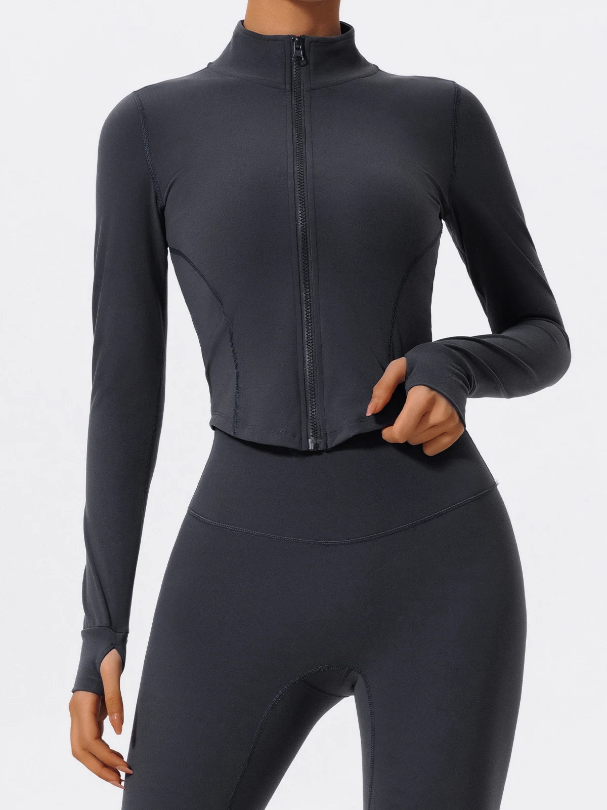 Women Zip Up Yoga Jacket | Ultra Soft Quick Dry Sports Top