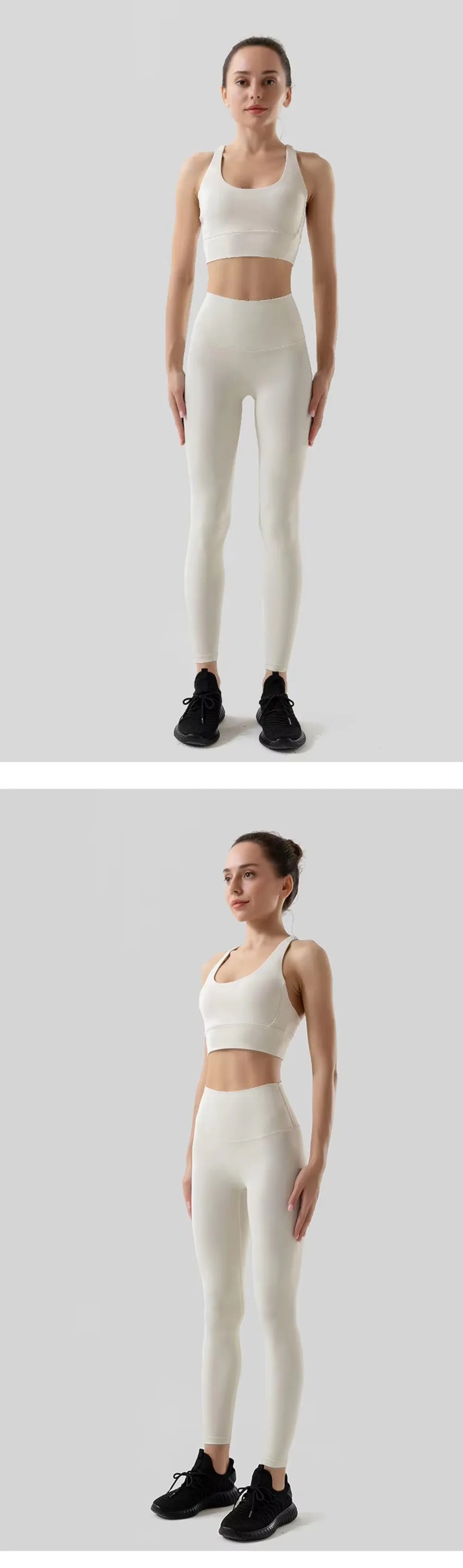 2 Piece Yoga Set | High Waist Booty Lift Gym Outfit