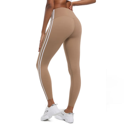 Second Skin Leggings - Athletic Striped