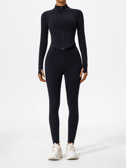 Women Zip Up Yoga Jacket | Ultra Soft Quick Dry Sports Top