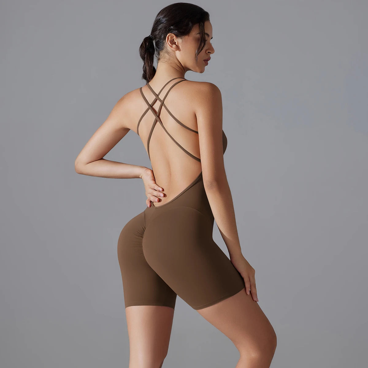 Curve & Flow Set - Butt Lift One Piece Jumpsuit