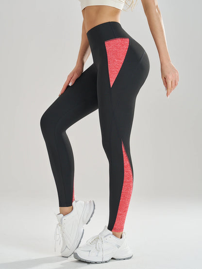 Contour Fit Leggings - Shaping Geometric Color