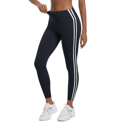 Second Skin Leggings - Athletic Striped