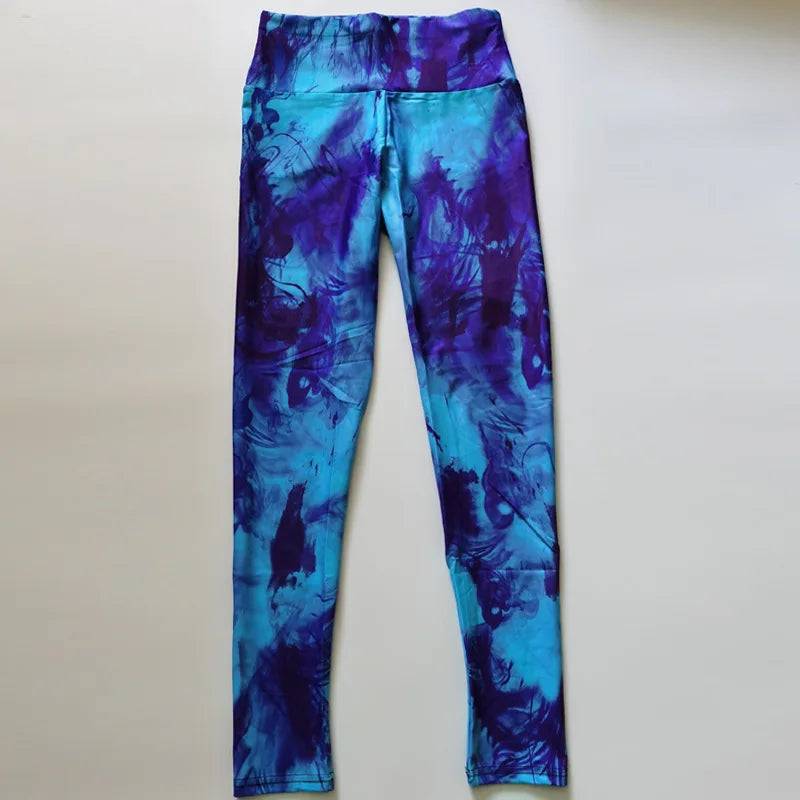 Sculpt & Flow Leggings - Tie Dye Essential