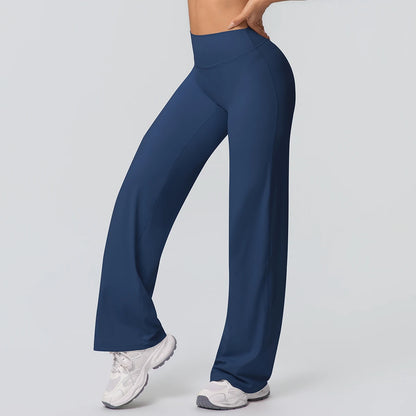Sculpt & Flow Leggings - Quick Dry Wide Leg