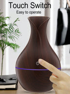 200ml Mini Air Humidifier & Essential Oil Diffuser with Colorful Light