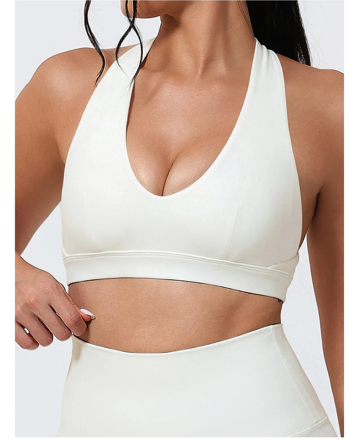 Hearuisavy Yoga Sports Bra | Women’s Breathable Gym Fitness Top