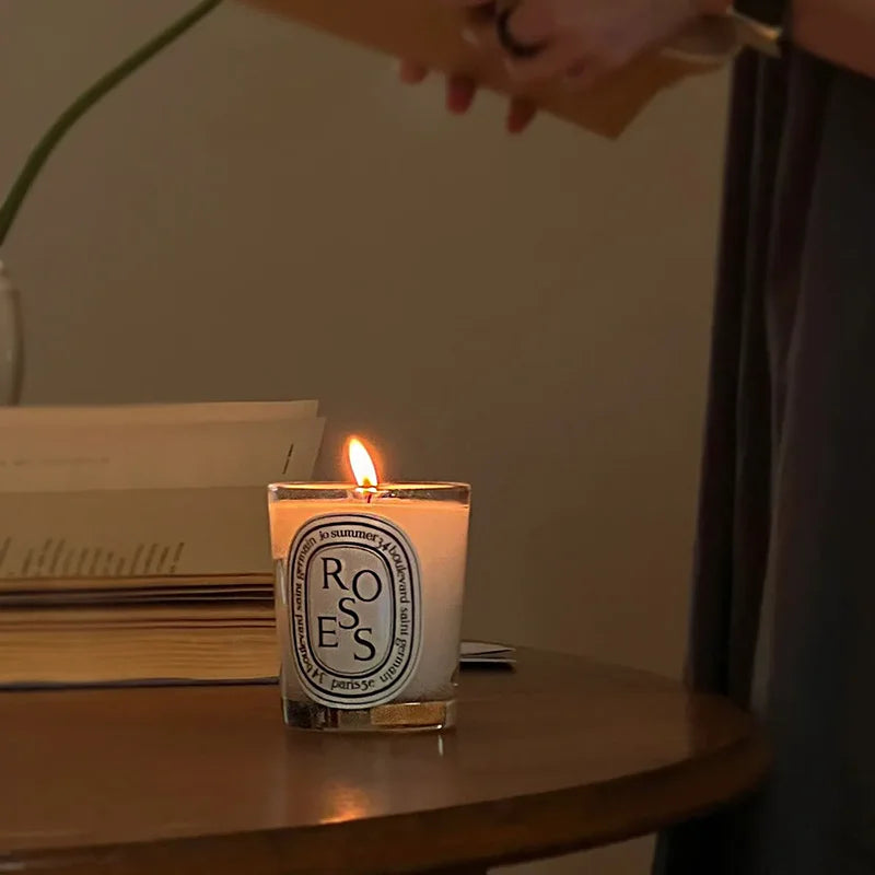 Classic Black Cup Aromatherapy Candle | 180g Long-Lasting Scented