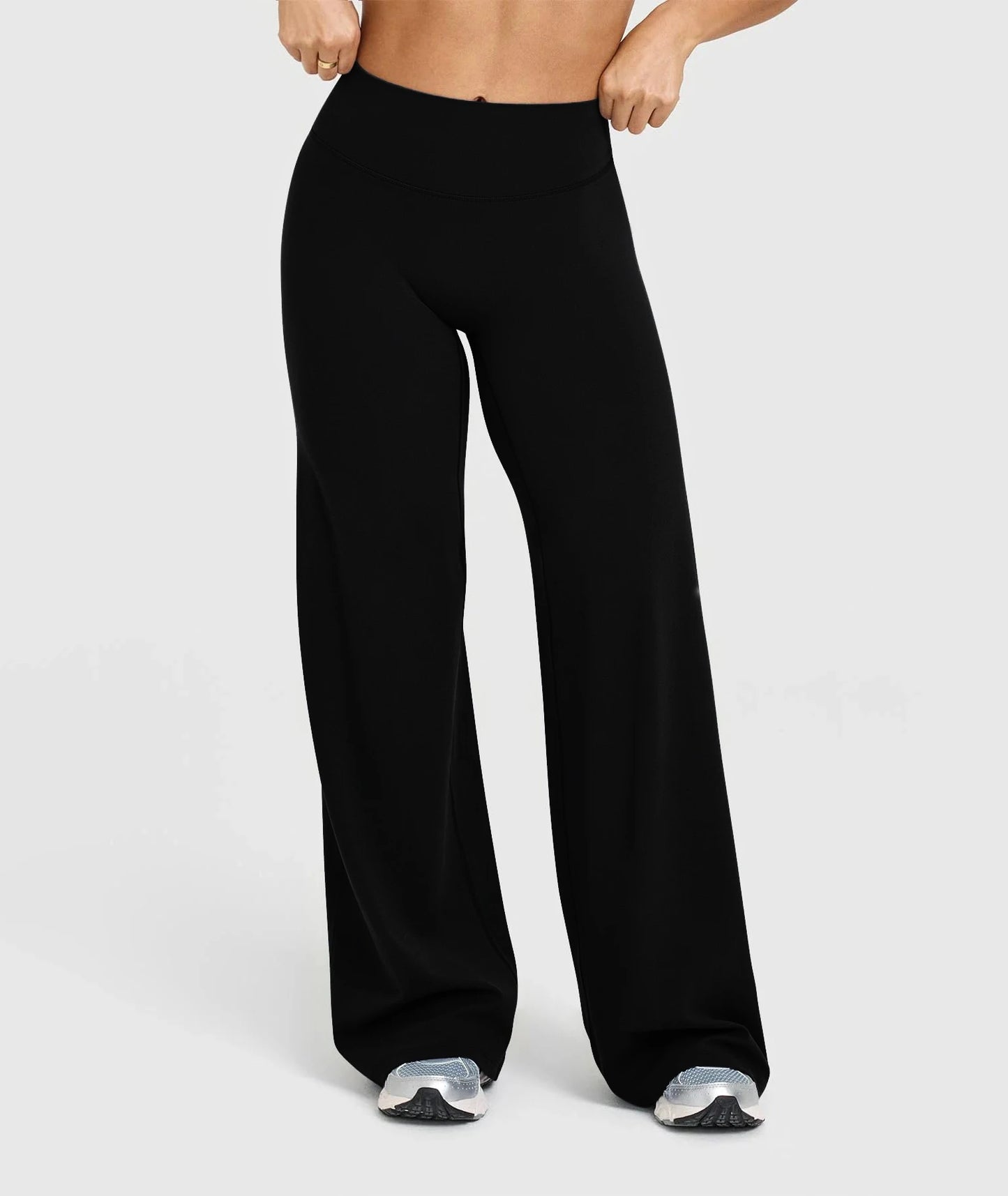 Sculpt & Flow Leggings - Tummy Control Wide Leg