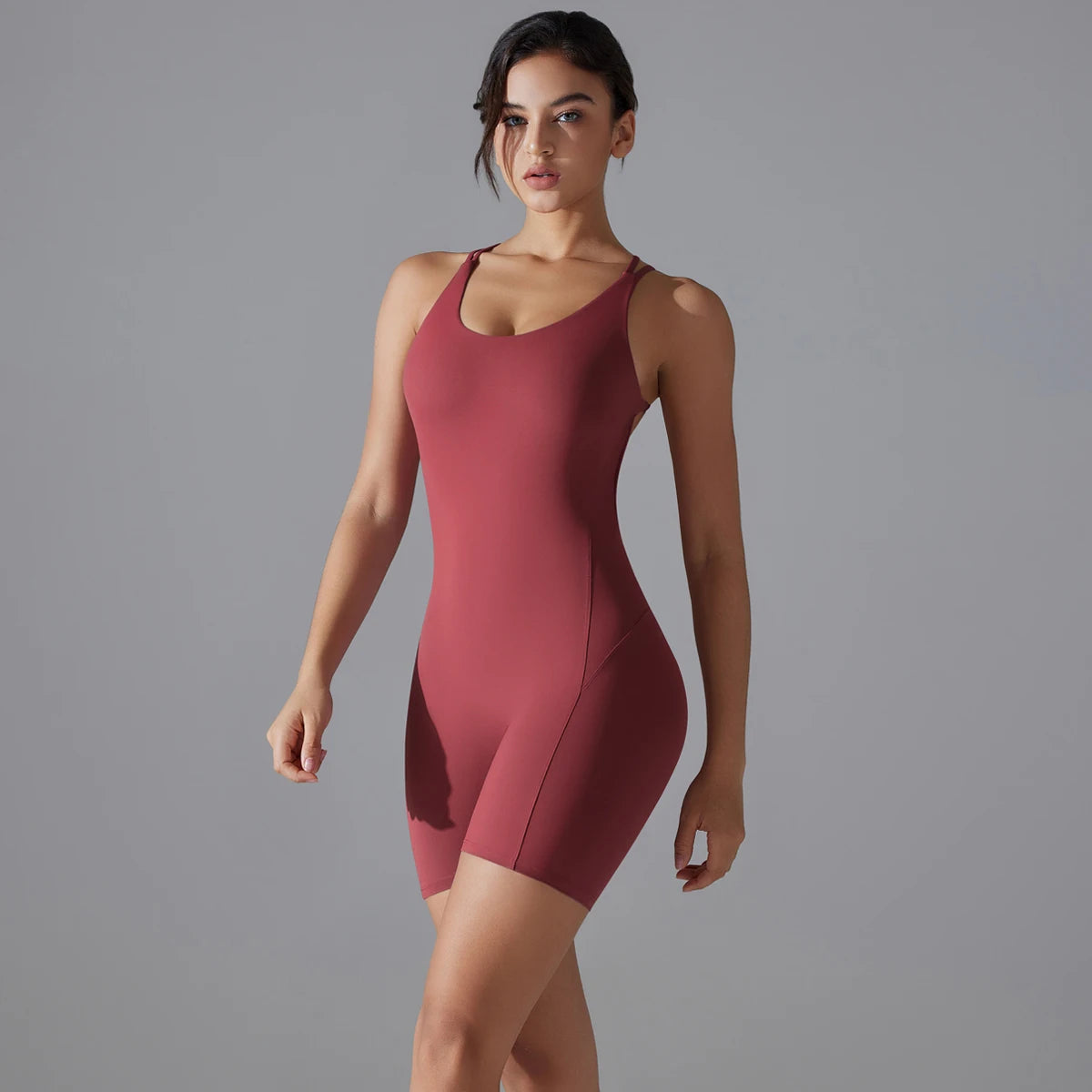 Curve & Flow Set - Butt Lift One Piece Jumpsuit