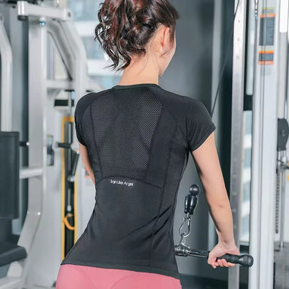 Women’s Seamless Long Sleeve Gym Top | Yoga Running Shirt