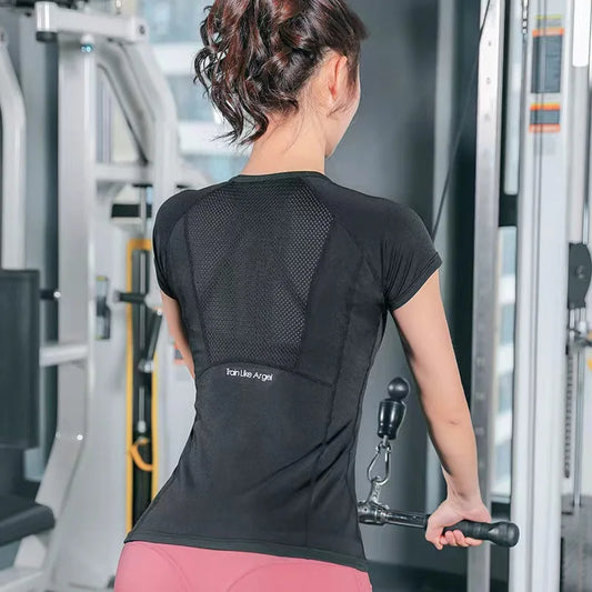 Women’s Seamless Long Sleeve Gym Top | Yoga Running Shirt