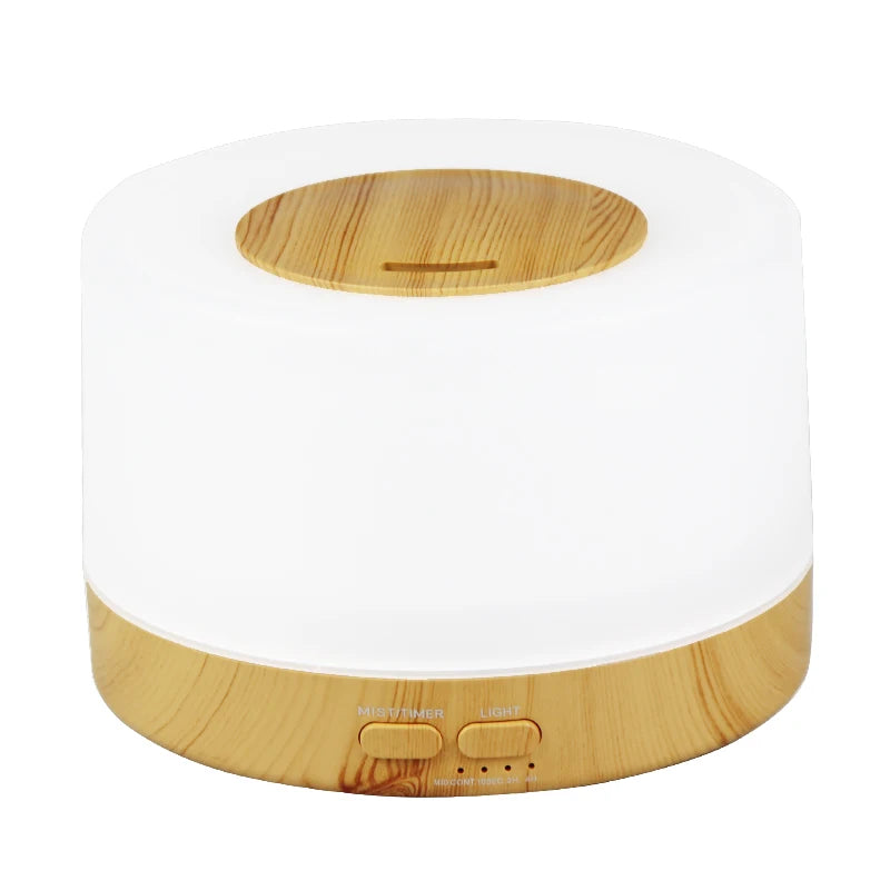 500ML Air Humidifier Essential Oil Diffuser | Mini Aroma Diffuser LED
