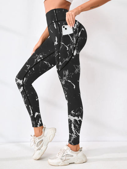 Second Skin Leggings - Multicolor Pattern