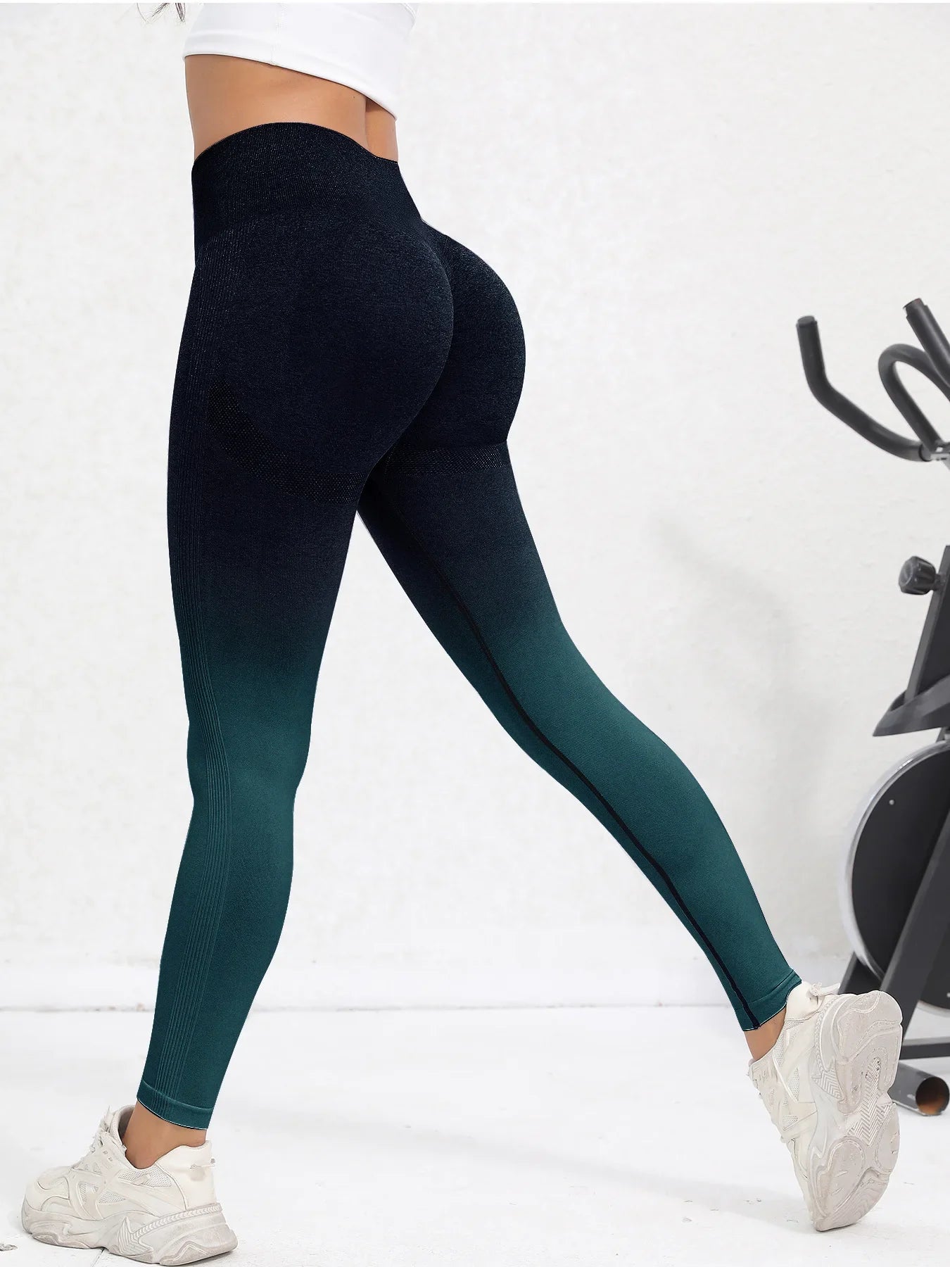 Contour Fit Leggings - Tummy Control Gradient