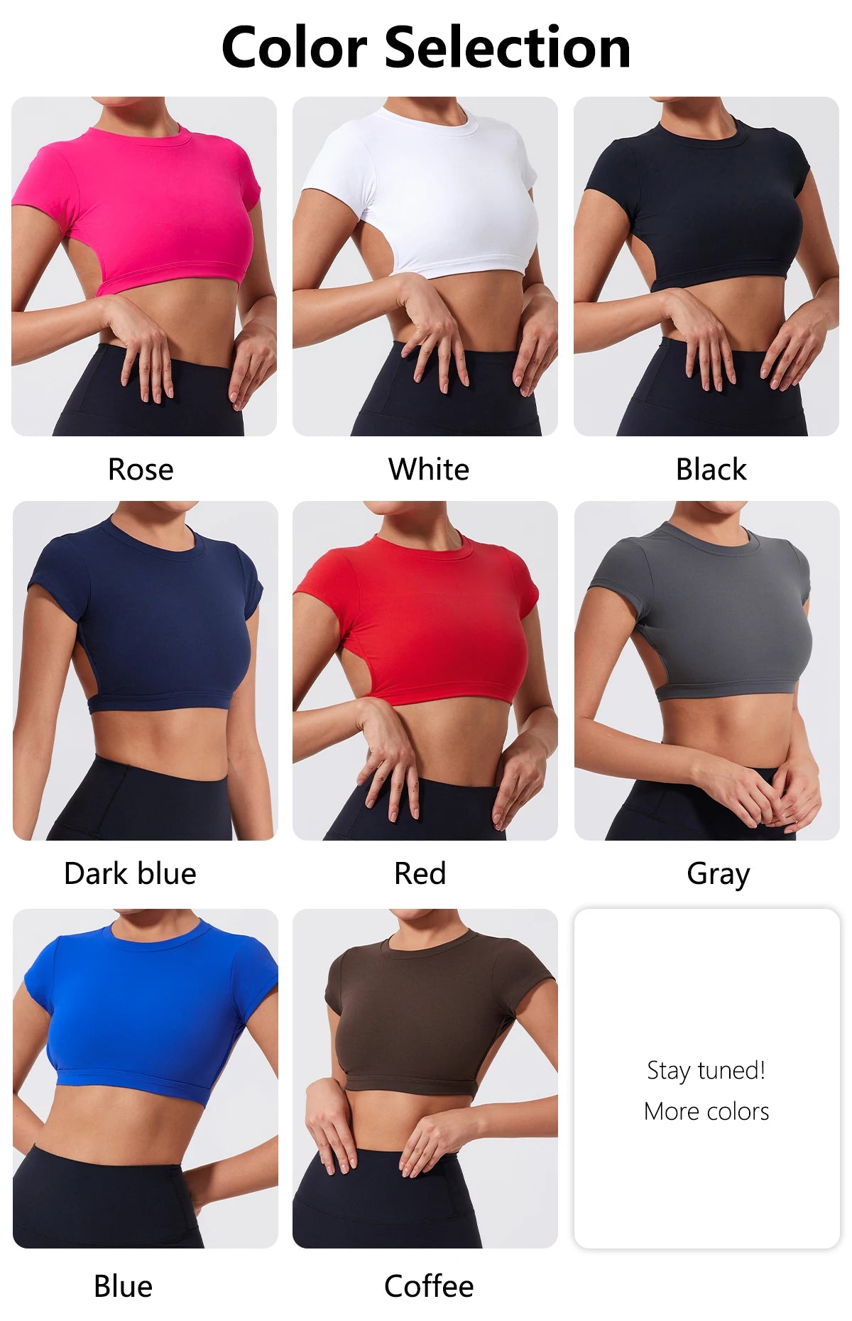 Hearuisavy Sports Top | Backless Yoga Crop Activewear