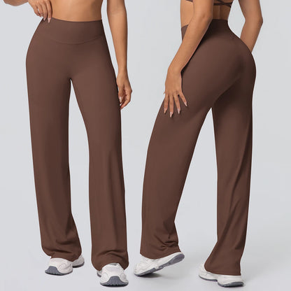 Sculpt & Flow Leggings - Quick Dry Wide Leg