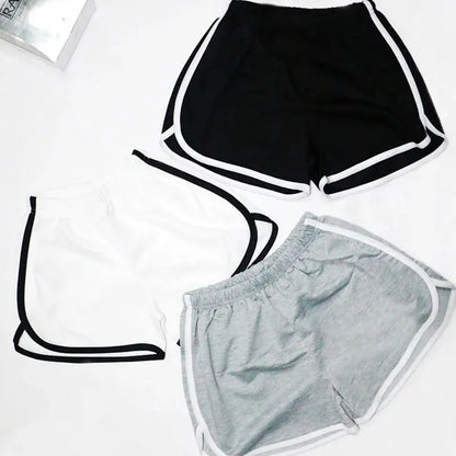 Women Running Shorts Quick Dry Gym Fitness Elastic Summer Sports Shorts