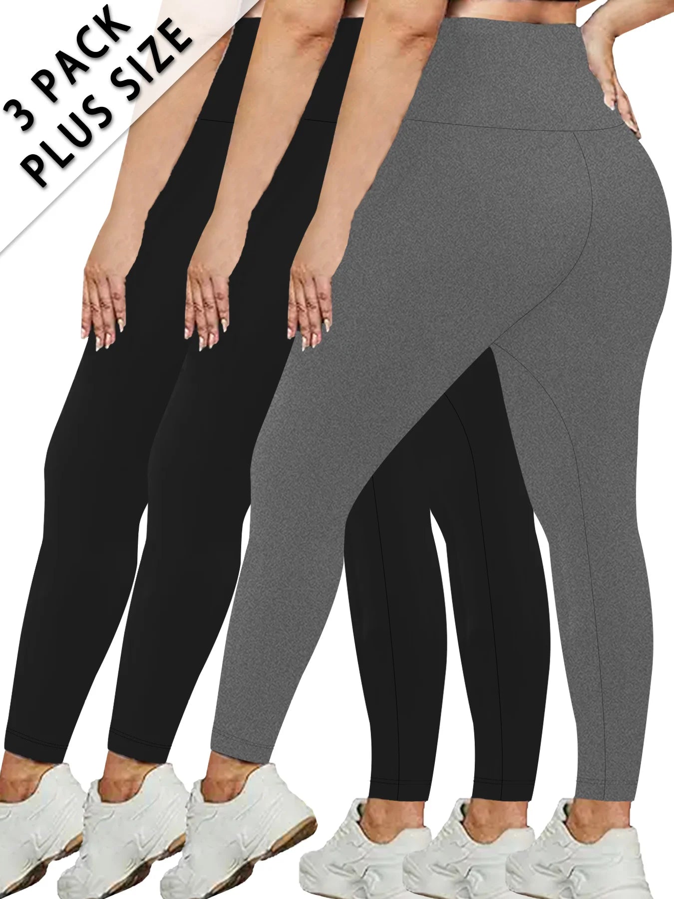 Sculpt & Flow Leggings - Essential Multipack