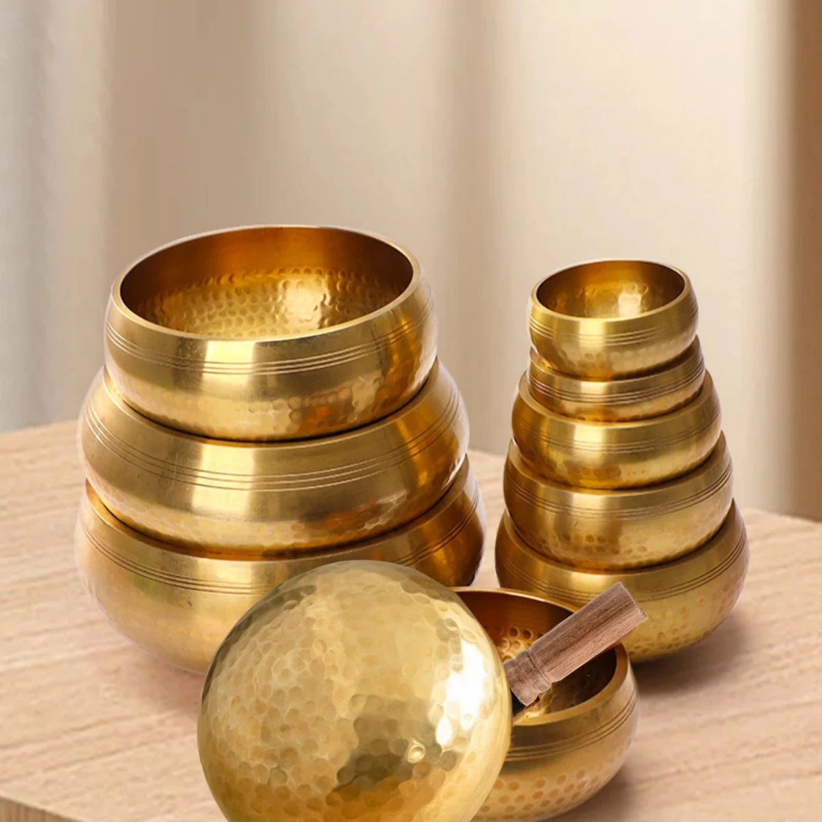 Tibetan Singing Bowl Set | Meditation Sound Bowl for Stress Relief